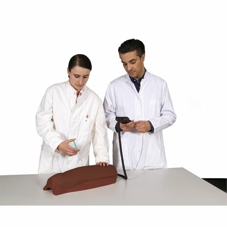 Intramusculaire injectie simulator bovenbeen (donkere huidskleur)