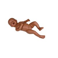 Baby oefenpop meisje (bruin, 50 cm)