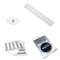 Acupressuur bolletjes - Ø 1,2 mm, verguld, 300 stuks