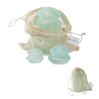 Cupping set siliconen (soft, 4 stuks)