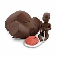 Geboortesimulator pro (donkere huidskleur)