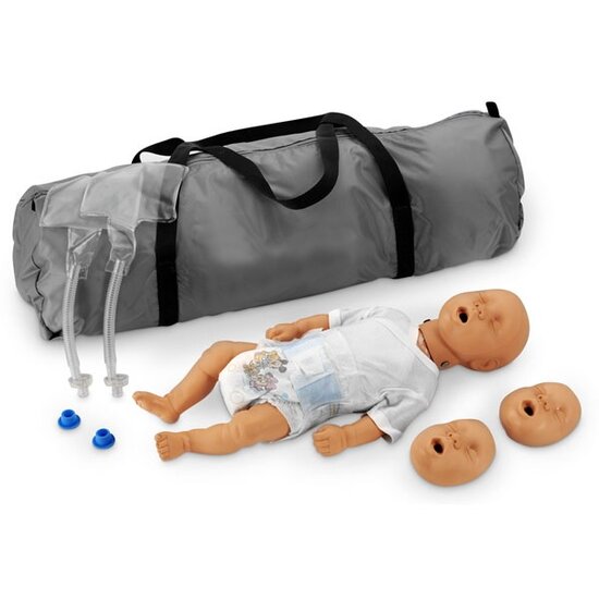 Simulaids Reanimatiepop Baby met lichte, duurzame body en schuimkern
